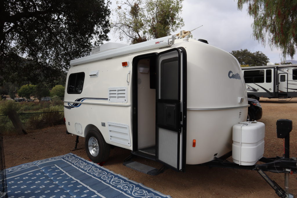 Casita travel trailer exterior