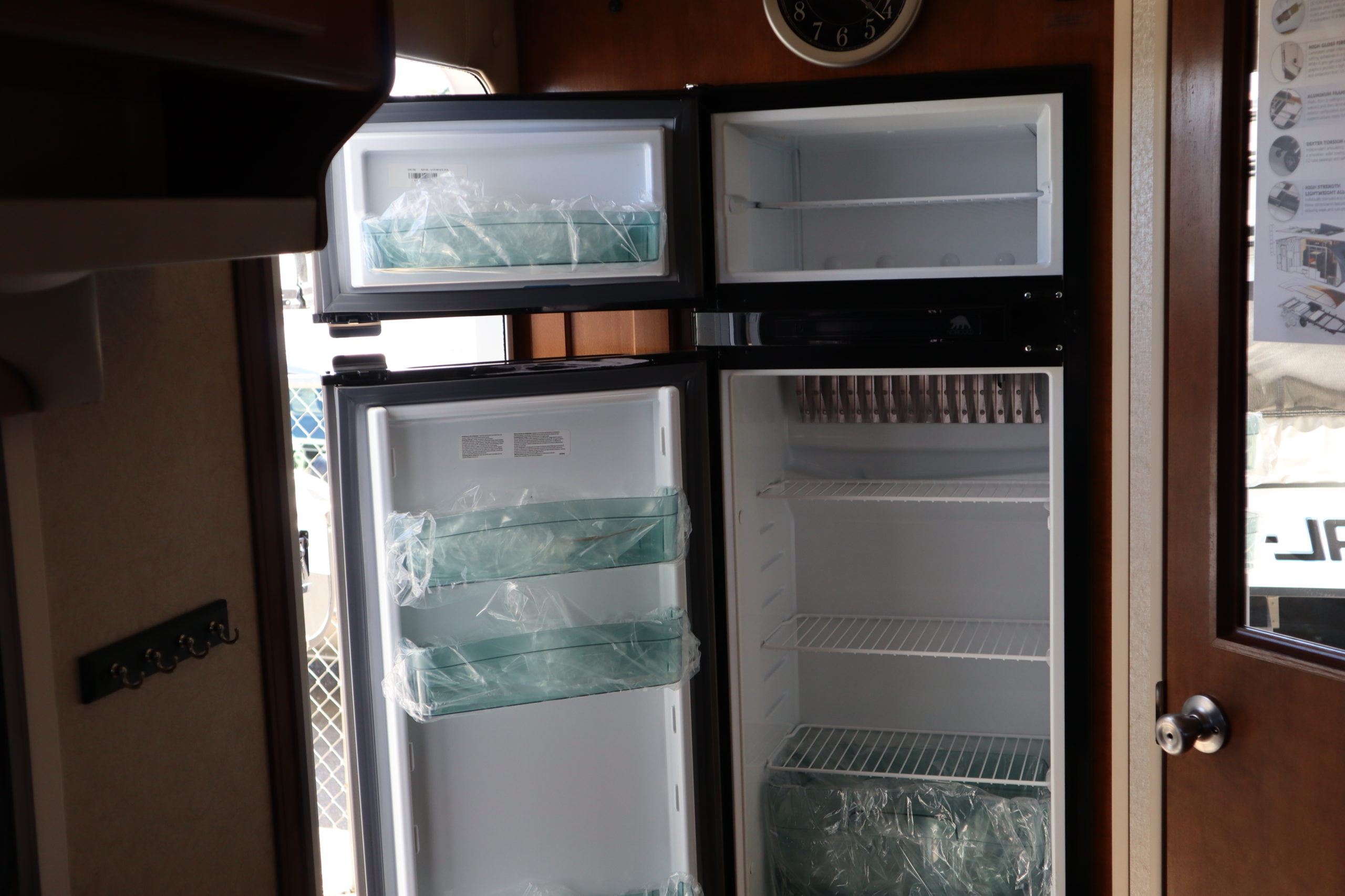 lance travel trailer refrigerator