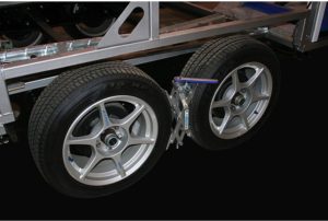 wheel chocks for dual trailer wheels