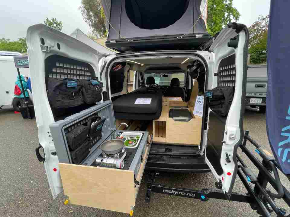 rear kitchen camper van