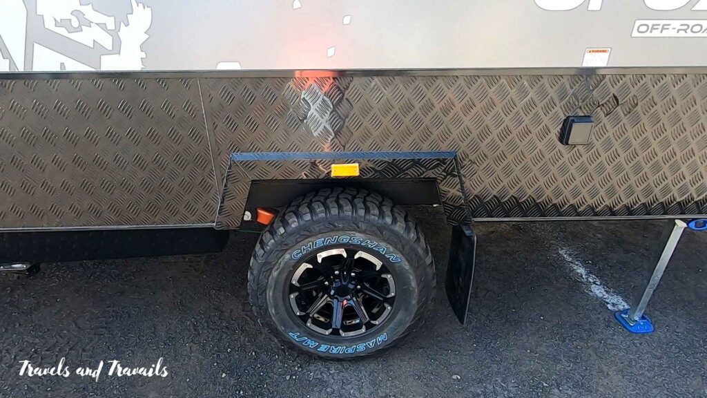 Off-road trailer tires